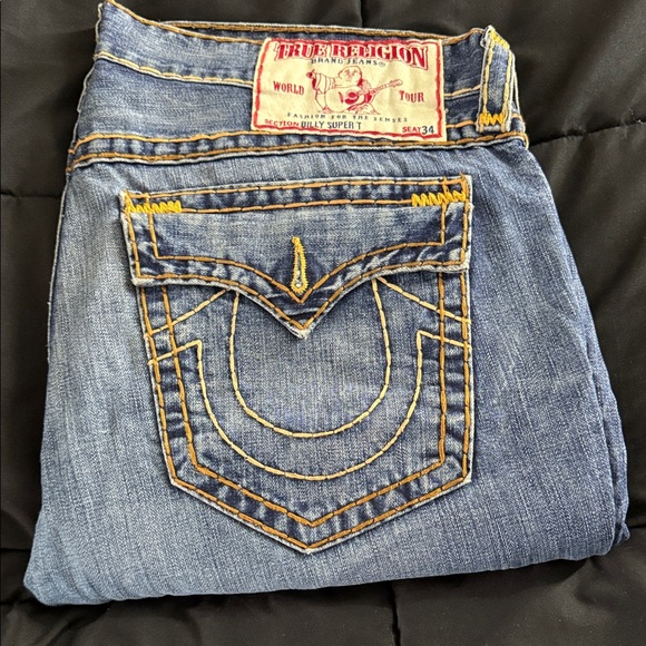 True Religion Classic Indigo Mens Jeans